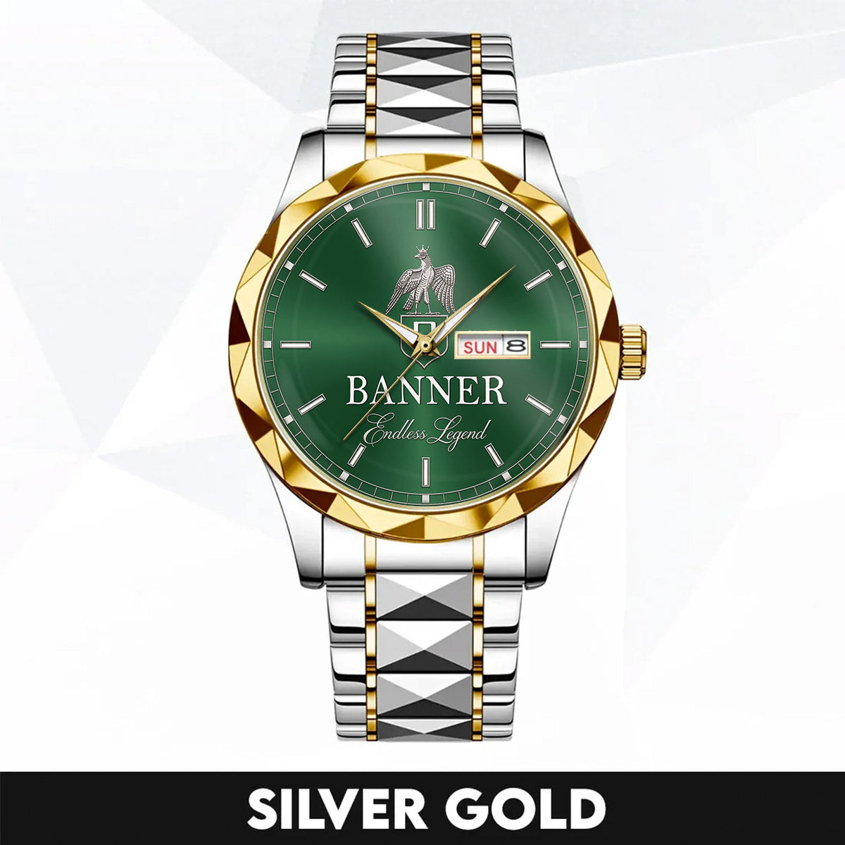 BANNERHH79-K06 Custom Engraved & Personalized Watches for Men
