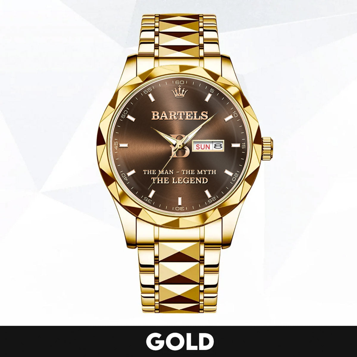 BARTELS H79K-04 Engraved Watches Luxury Alloy-Men For Men Personalized