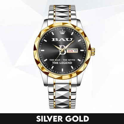 BAU H79K-01 Engraved Watches Luxury Alloy-Men For Men Personalized