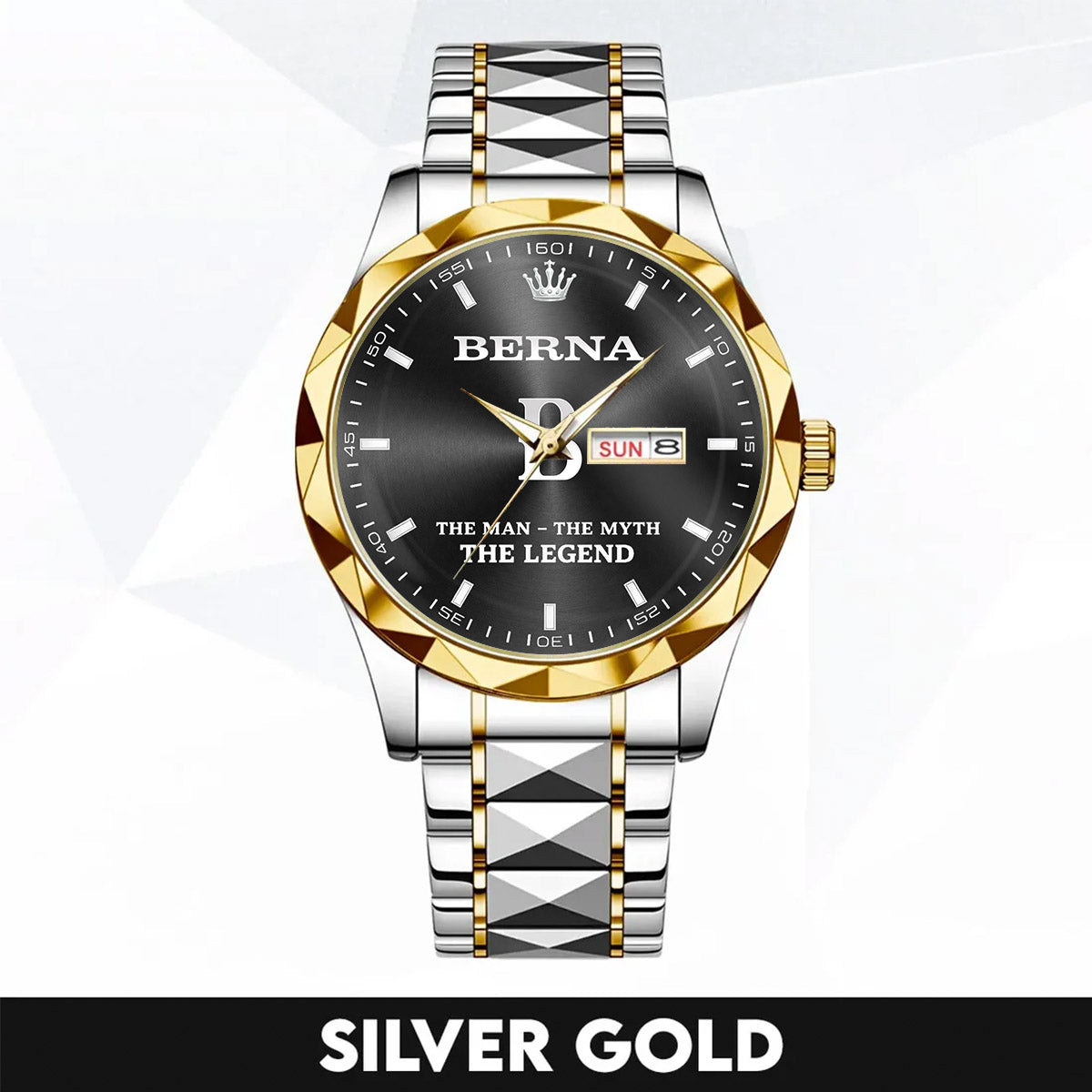 BERNA H79K-01 Engraved Watches Luxury Alloy-Men For Men Personalized