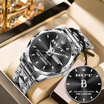 BUT H79K-01 Engraved Watches Luxury Alloy-Men For Men Personalized