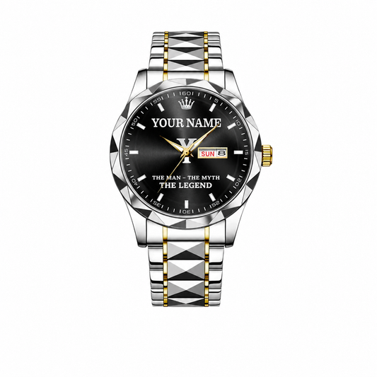 Namecollab K01 Custom Engraved & Personalized Watches for Men