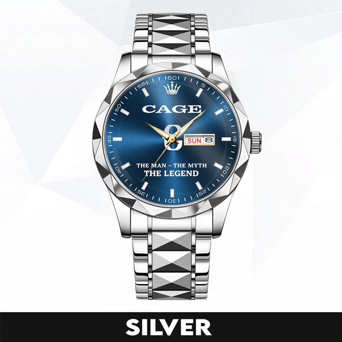 CAGE H79K-03 Engraved Watches Luxury Alloy-Men For Men Personalized