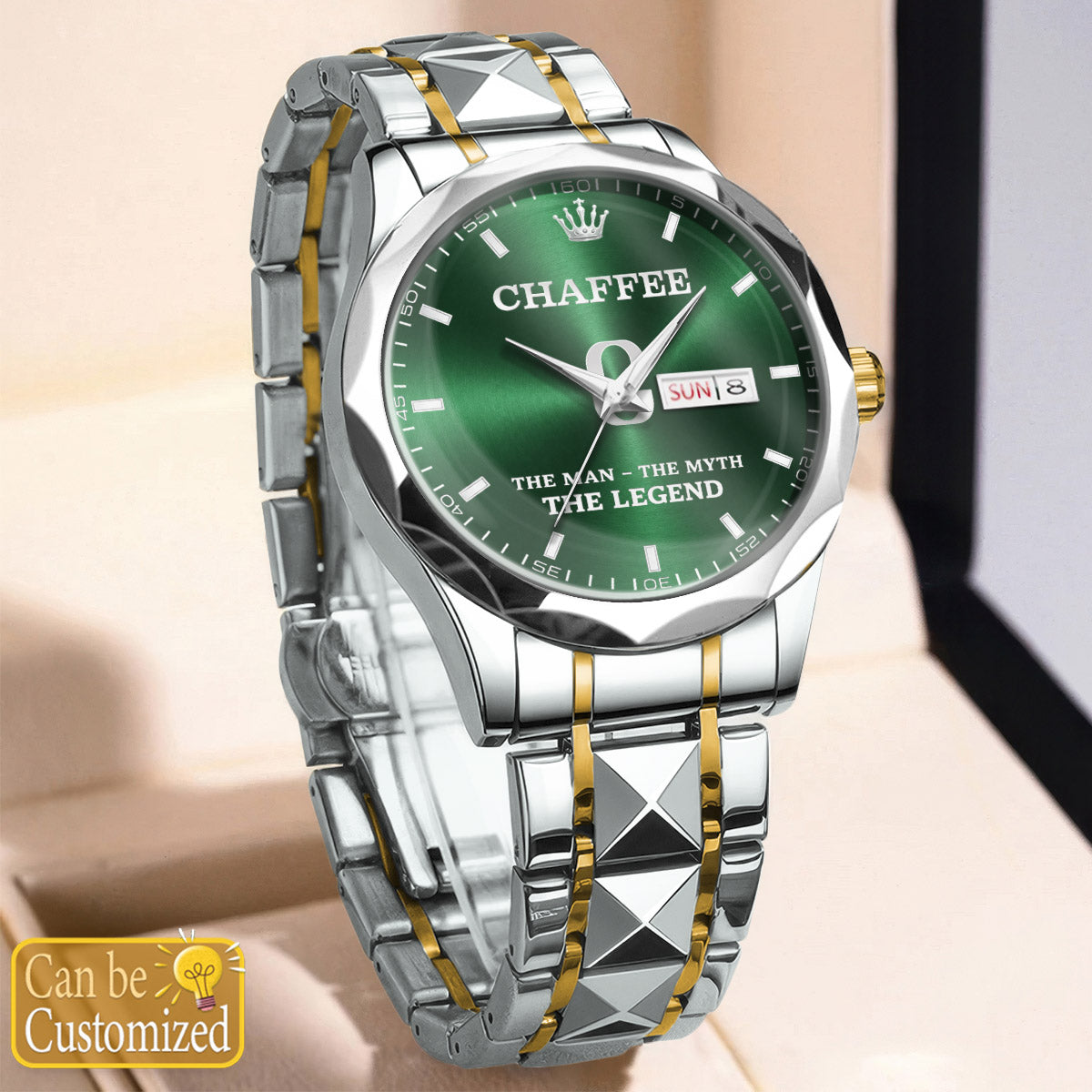 CHAFFEE H79K-02 Engraved Watches Luxury Alloy-Men For Men Personalized