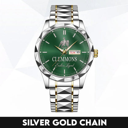 CLEMMONSHH79-K06 Custom Engraved & Personalized Watches for Men