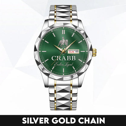 CRABB HH79-K06 Custom Engraved & Personalized Watches for Men
