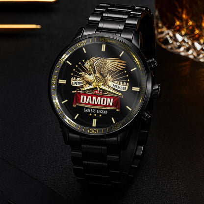 Red Sport Watch - Water Resistant