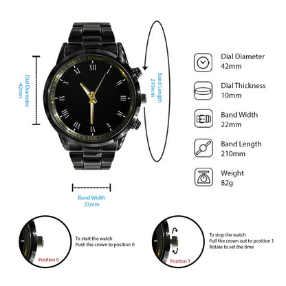 Red Sport Watch - Water Resistant