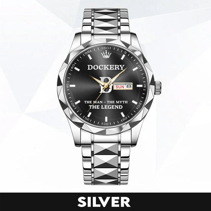 DOCKERY H79K-01 Engraved Watches Luxury Alloy-Men For Men Personalized