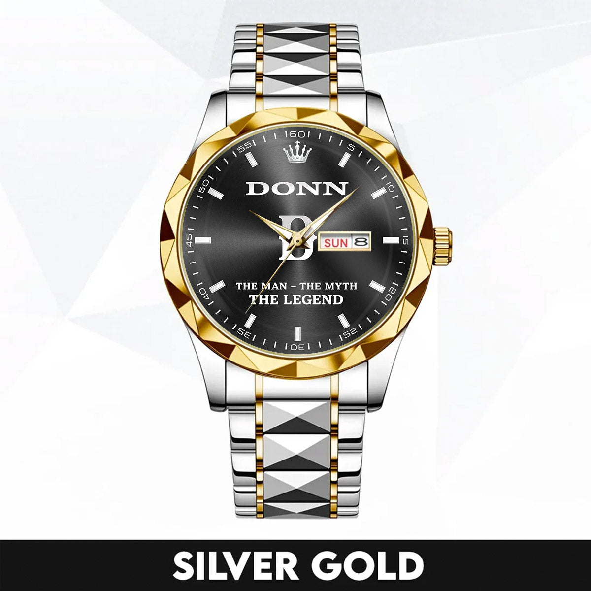 DONN H79K-01 Engraved Watches Luxury Alloy-Men For Men Personalized