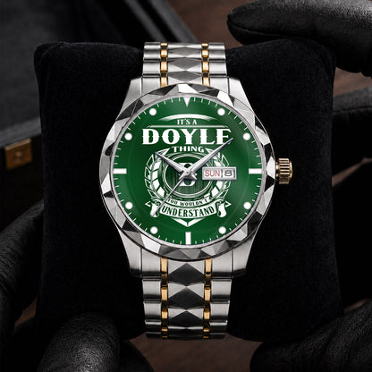 DOYLE 79-03 Thing You Wouldn't Understand Watch – Custom Name & Initial Watch