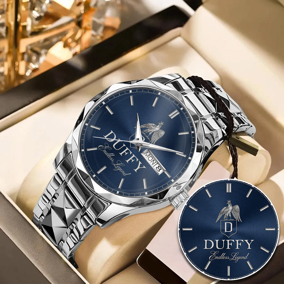 DUFFY HH79-K05 Custom Engraved & Personalized Watches for Men