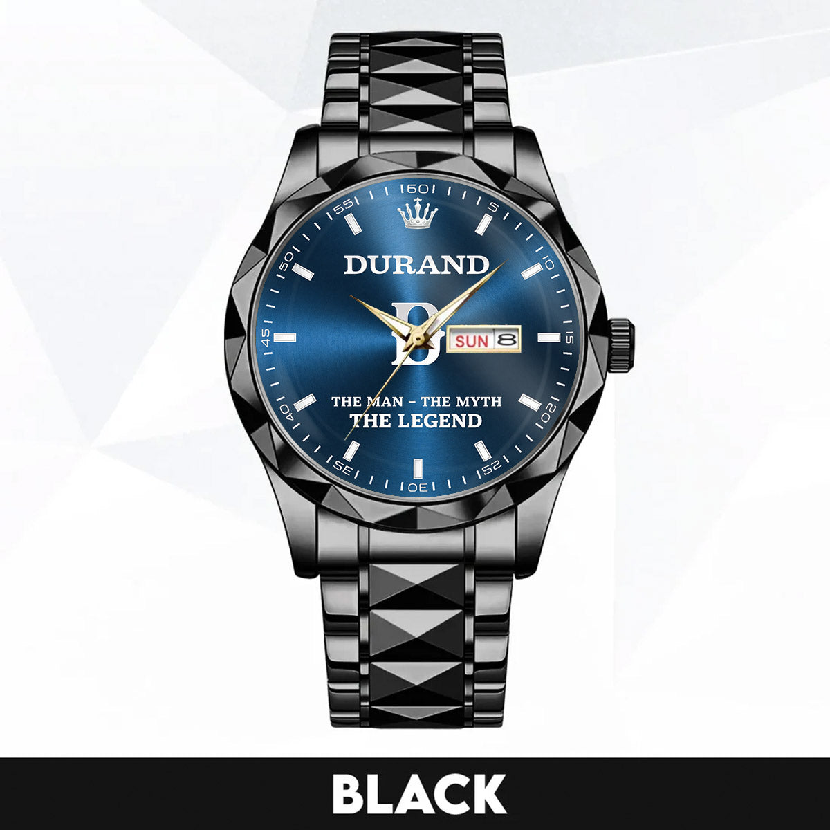 DURAND H79K-03 Engraved Watches Luxury Alloy-Men For Men Personalized