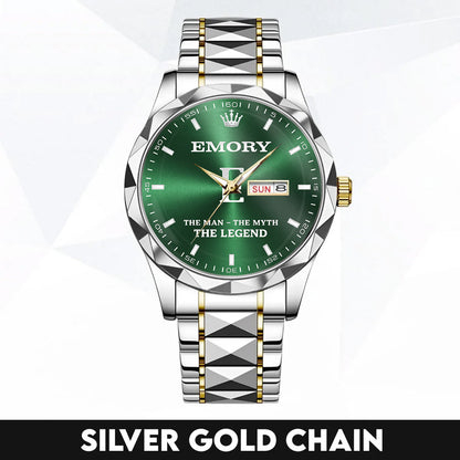 EMORY H79K-02 Engraved Watches Luxury Alloy-Men For Men Personalized