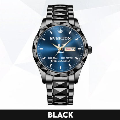 EVERTON H79K-03 Engraved Watches Luxury Alloy-Men For Men Personalized