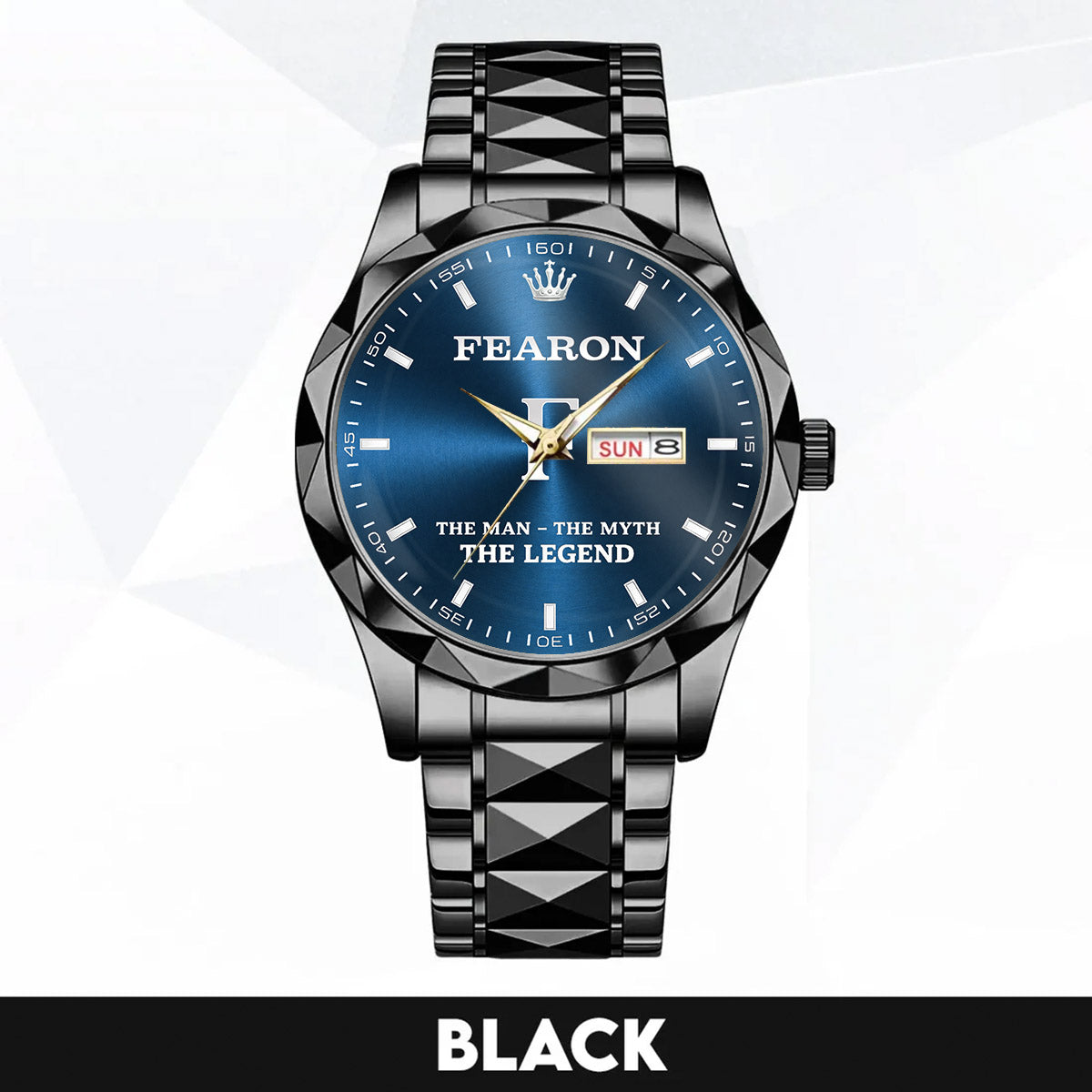 FEARON H79K-03 Engraved Watches Luxury Alloy-Men For Men Personalized