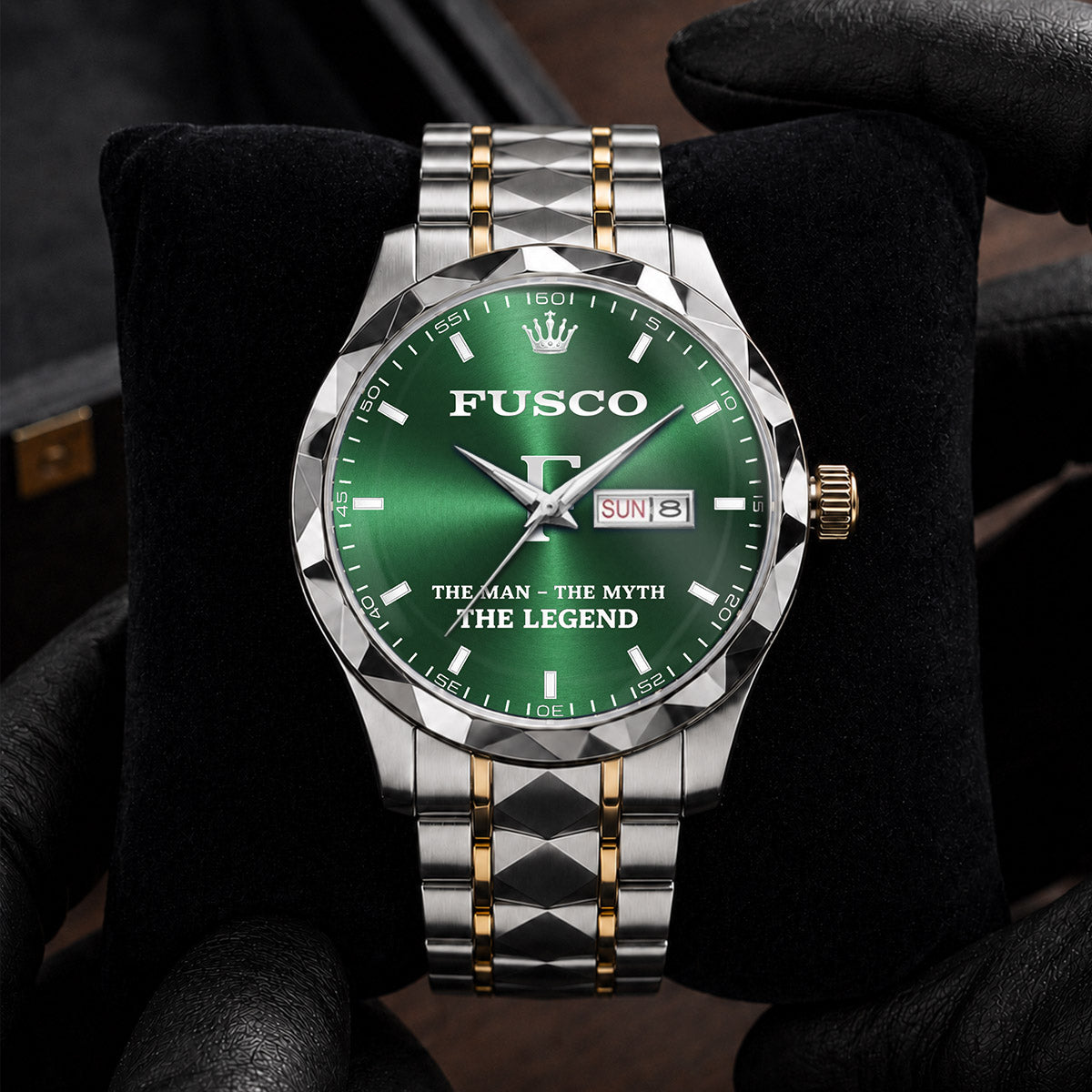 FUSCO H79K-02 Engraved Watches Luxury Alloy-Men For Men Personalized