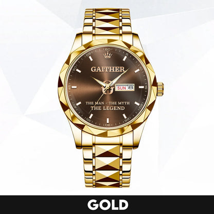 GAITHER H79K-04 Engraved Watches Luxury Alloy-Men For Men Personalized