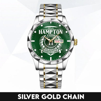 HAMPTON 79-03 Thing You Wouldn't Understand Watch – Custom Name & Initial Watch