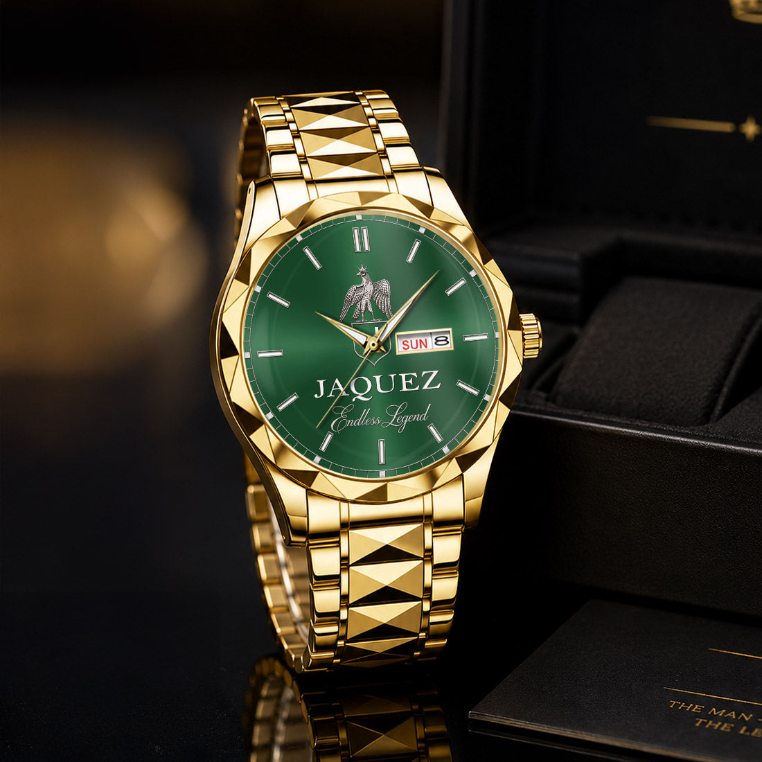 JAQUEZ HH79-K06 Custom Engraved & Personalized Watches for Men