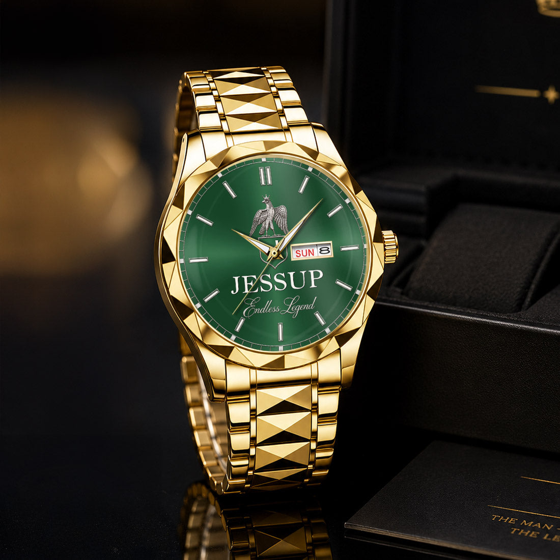 JESSUP HH79-K06 Custom Engraved & Personalized Watches for Men