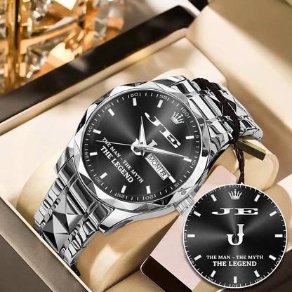 JE H79K-01 Engraved Watches Luxury Alloy-Men For Men Personalized