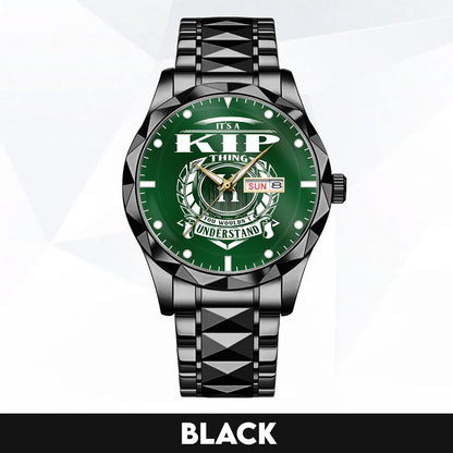 KIP 79-03 Thing You Wouldn't Understand Watch – Custom Name & Initial Watch