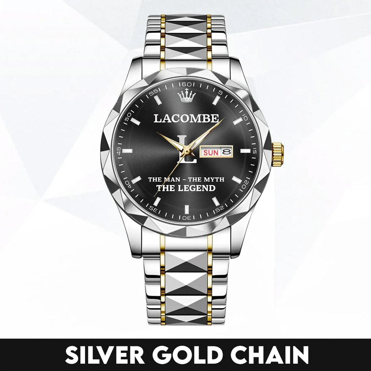 LACOMBE H79K-01 Engraved Watches Luxury Alloy-Men For Men Personalized