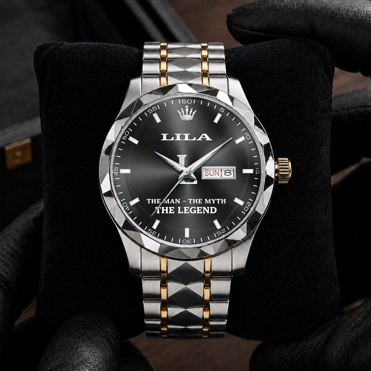 LILA H79K-01 Engraved Watches Luxury Alloy-Men For Men Personalized