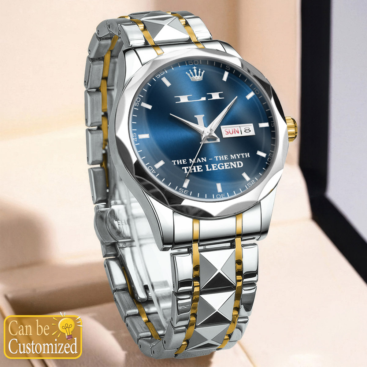LORETTA H79K-03 Engraved Watches Luxury Alloy-Men For Men Personalized