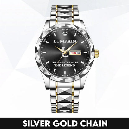 LUMPKIN H79K-01 Engraved Watches Luxury Alloy-Men For Men Personalized
