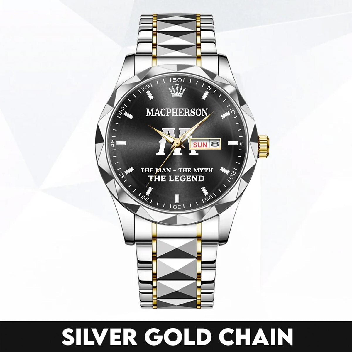 MACPHERSON H79K-01 Engraved Watches Luxury Alloy-Men For Men Personalized