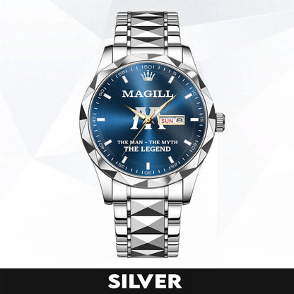 MAGILL H79K-03 Engraved Watches Luxury Alloy-Men For Men Personalized