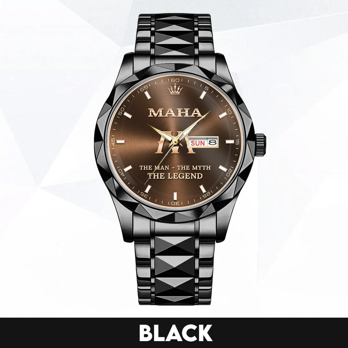 MAHA H79K-04 Engraved Watches Luxury Alloy-Men For Men Personalized