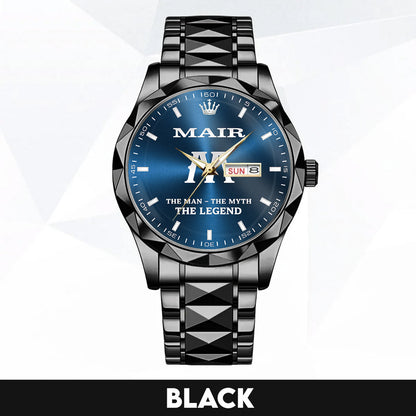 MAIR H79K-03 Engraved Watches Luxury Alloy-Men For Men Personalized
