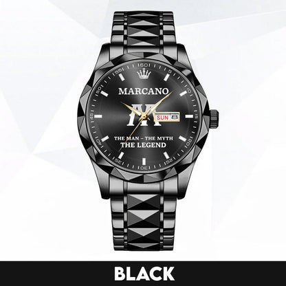 MARCANO H79K-01 Engraved Watches Luxury Alloy-Men For Men Personalized