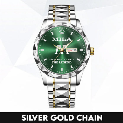 MILA H79K-02 Engraved Watches Luxury Alloy-Men For Men Personalized