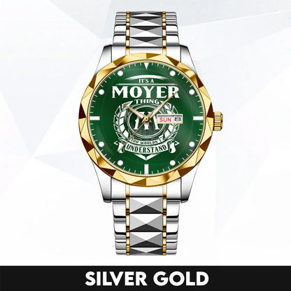 MOYER 79-03 Thing You Wouldn't Understand Watch – Custom Name & Initial Watch