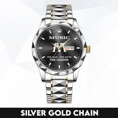 MUSIC H79K-01 Engraved Watches Luxury Alloy-Men For Men Personalized