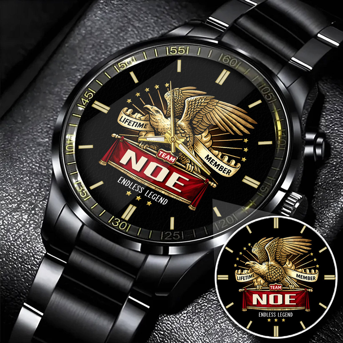 Red Sport Watch - Water Resistant