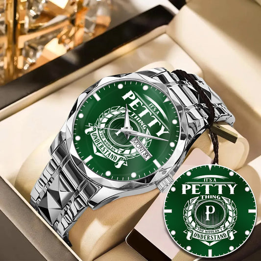PETTY 79-03 Thing You Wouldn't Understand Watch – Custom Name & Initial Watch