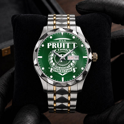 PRUITT 79-03 Thing You Wouldn't Understand Watch – Custom Name & Initial Watch