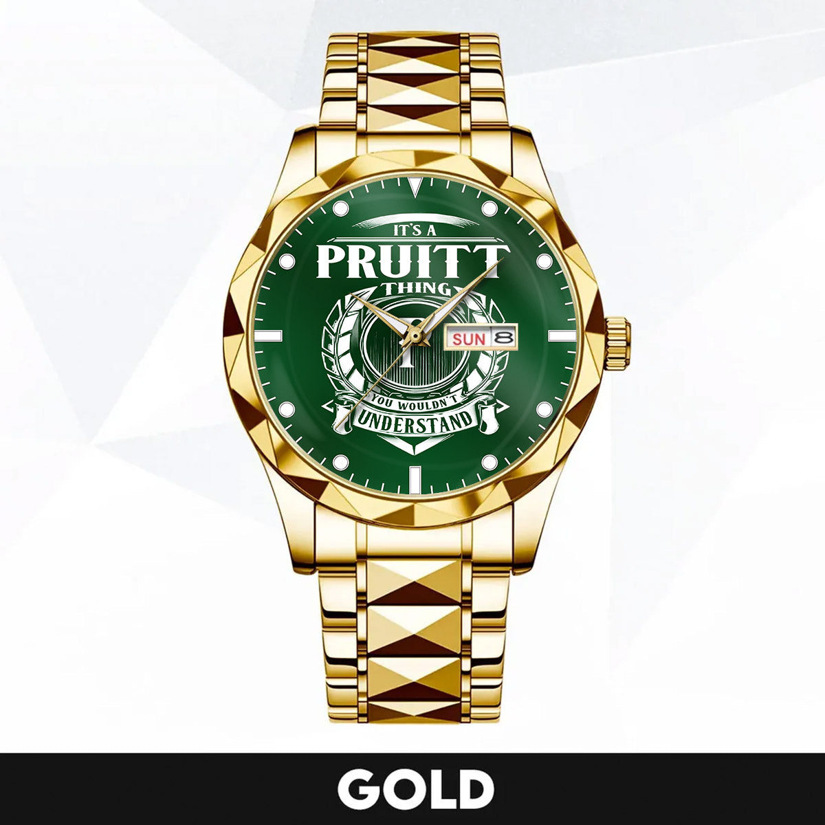 PRUITT 79-03 Thing You Wouldn't Understand Watch – Custom Name & Initial Watch