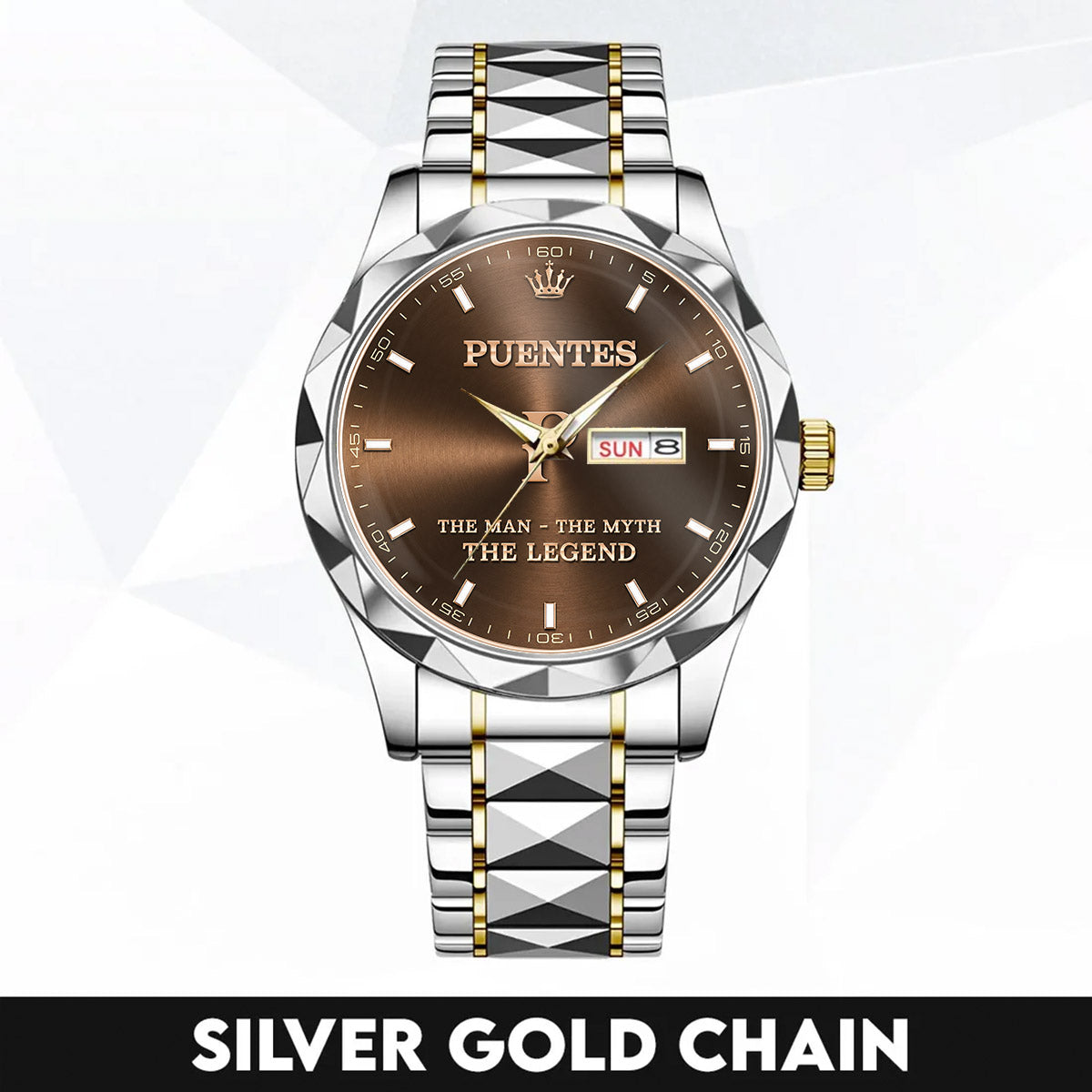 PUENTES H79K-04 Engraved Watches Luxury Alloy-Men For Men Personalized