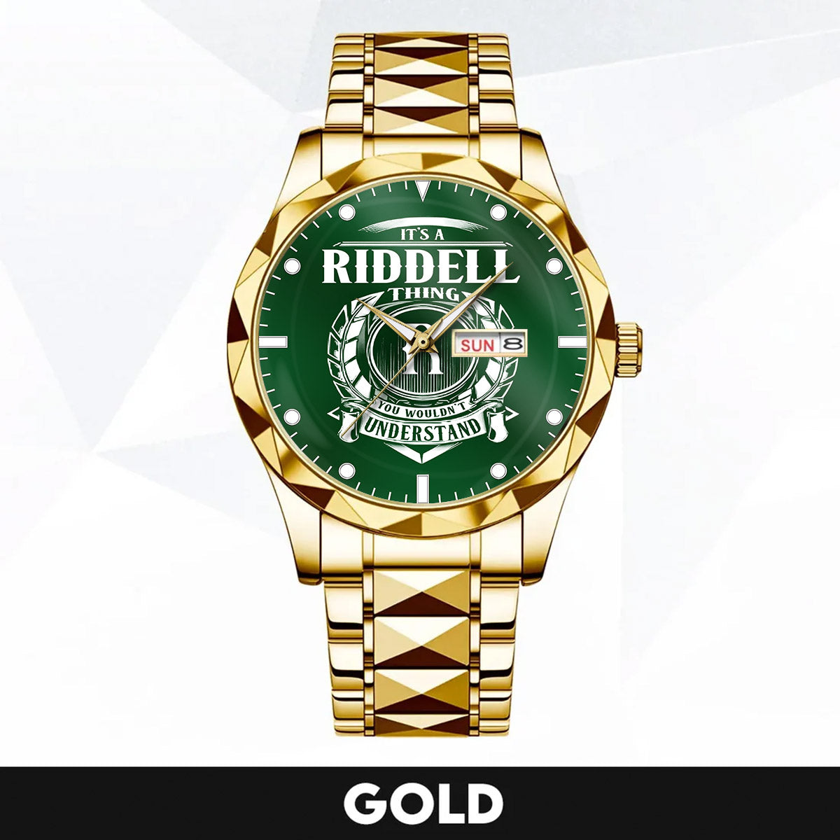 RIDDELL 79-03 Thing You Wouldn't Understand Watch – Custom Name & Initial Watch