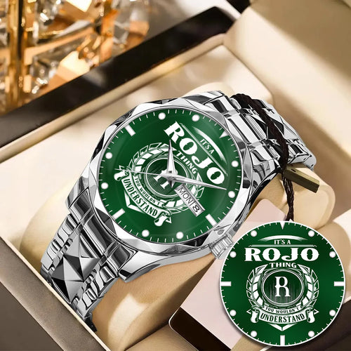 ROJO 79-03 Thing You Wouldn't Understand Watch – Custom Name & Initial Watch