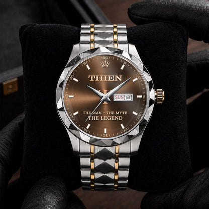 THIEN H79K-04 Engraved Watches Luxury Alloy-Men For Men Personalized