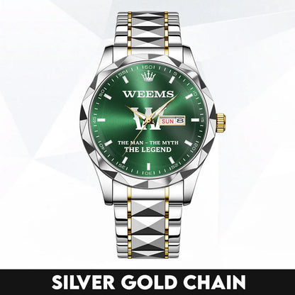 WEEMS H79K-02 Engraved Watches Luxury Alloy-Men For Men Personalized