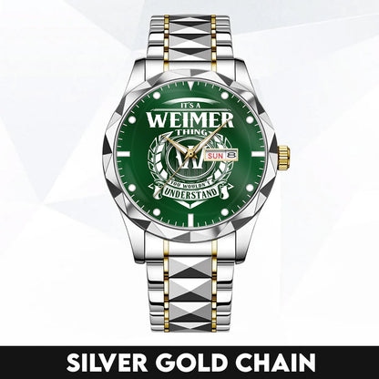 WEIMER 79-03 Thing You Wouldn't Understand Watch – Custom Name & Initial Watch