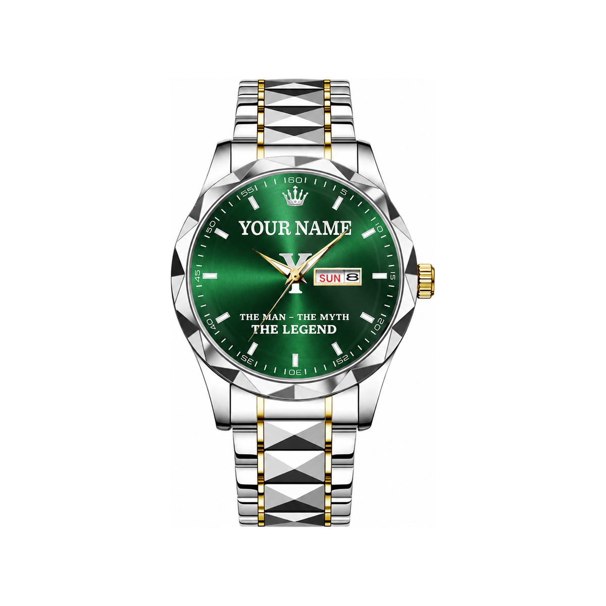 Namecollab K06 Custom Engraved & Personalized Watches for Men